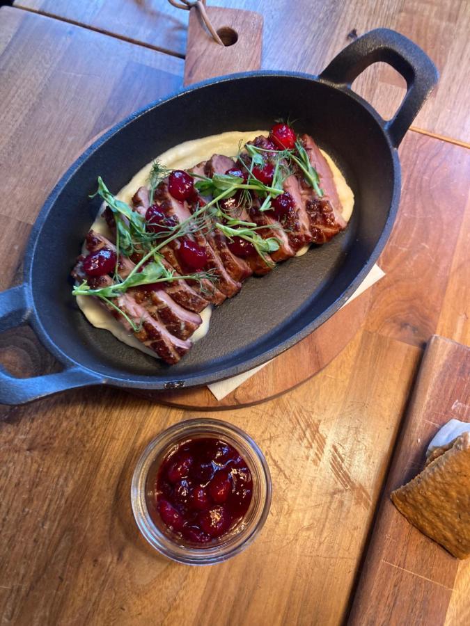 Restaurant Saelhunden Panzió Ribe Kültér fotó
