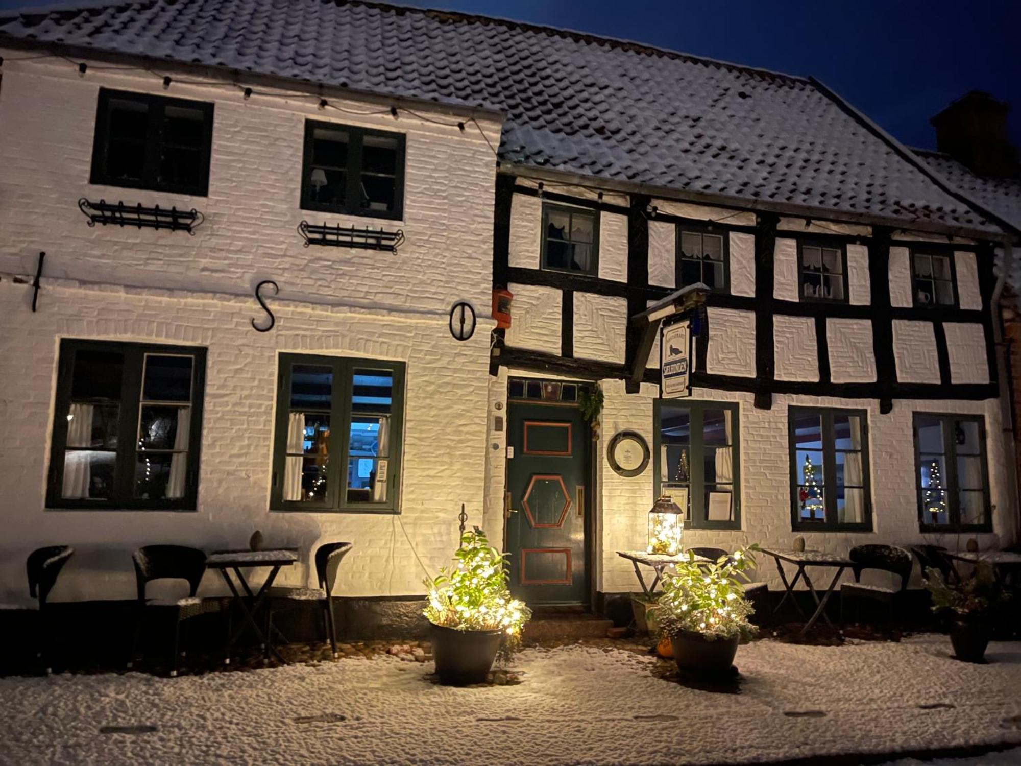 Restaurant Saelhunden Panzió Ribe Kültér fotó