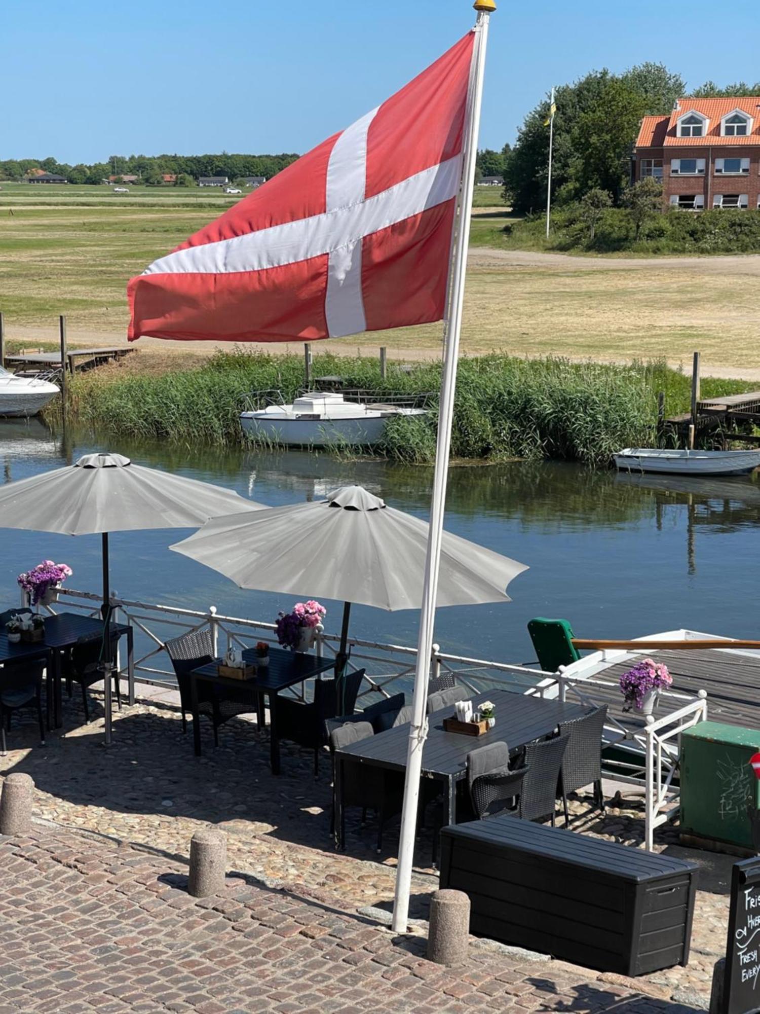 Restaurant Saelhunden Panzió Ribe Kültér fotó